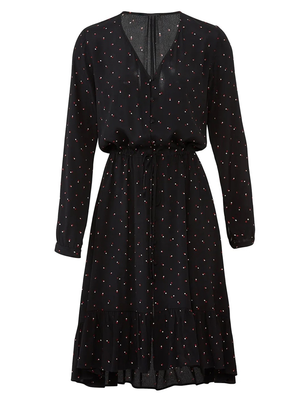 Rails Jade Offset Dot Dress